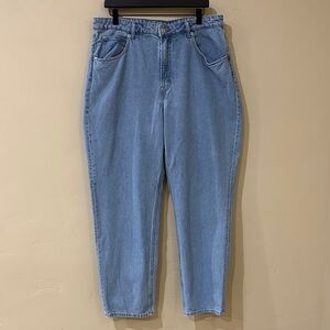 NWT &denim by H&M | 90’s Baggy Jeans | light wash Blue | Womens Sz 14